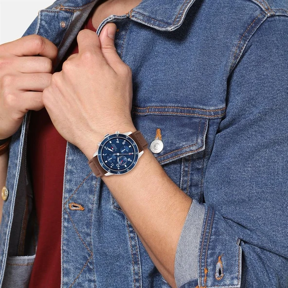 Tommy Hilfiger TH1791946 Erkek Kol Saati - Resim 3