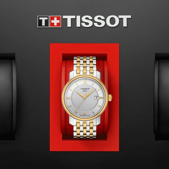 T0974102203800 Tissot Bridgeport Erkek Kol Saati T097.410.22.038.00 - Resim 2