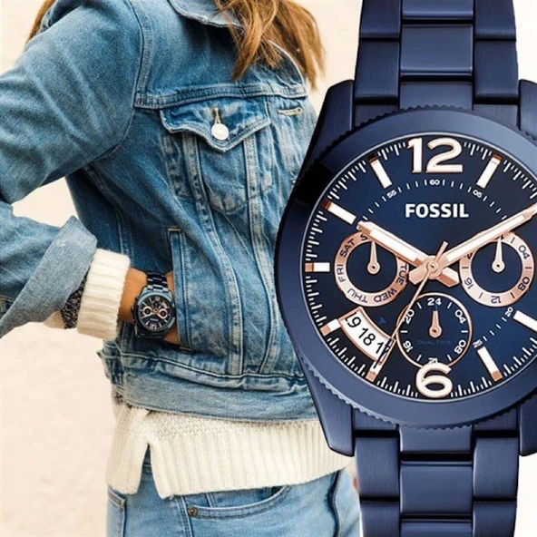 Fossil ES4093 Kadın Kol Saati - Resim 4