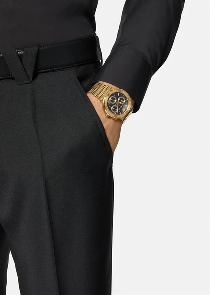 Versace VRSCVEZ900421 Erkek Kol Saati - Resim 5