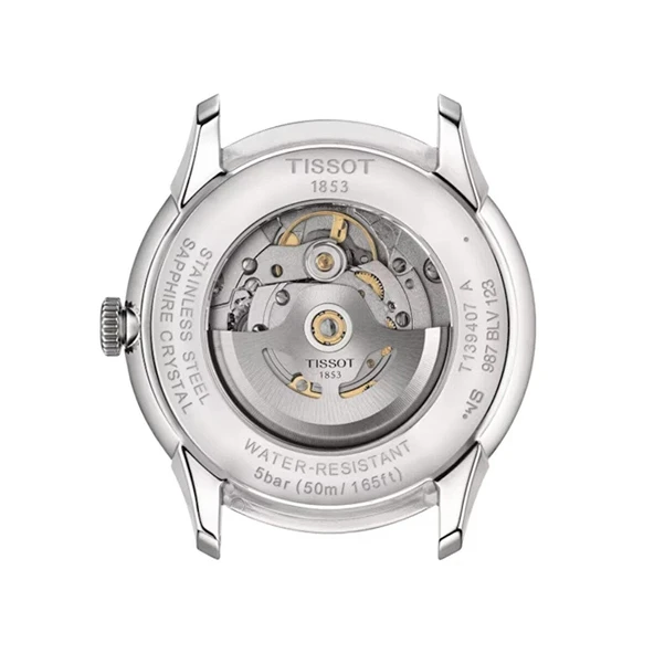 T1394071109100 Tissot Chemin Des Tourelles Powermatic 80 Erkek Kol Saati T139.407.11.091.00 - Resim 2