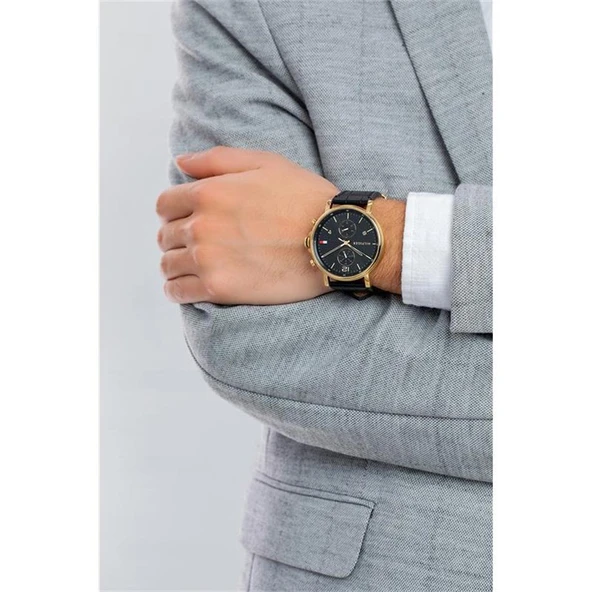 Tommy Hilfiger TH1710417 Erkek Kol Saati - Resim 4