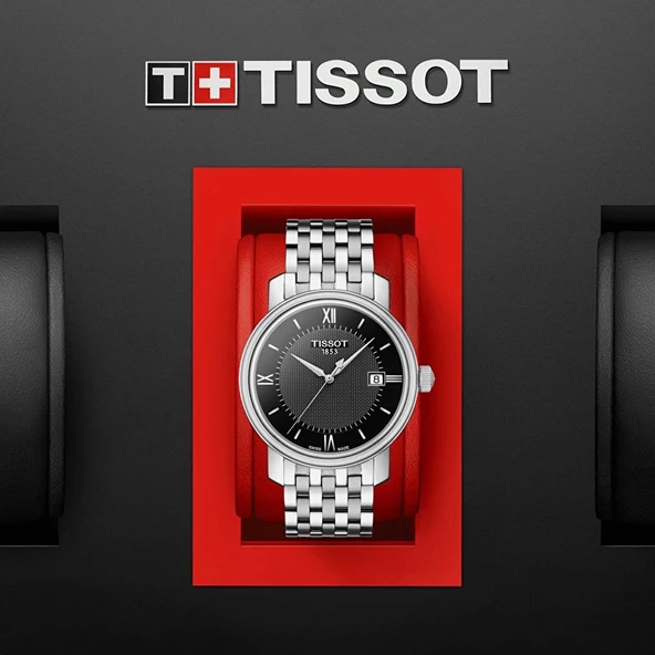 T0974101105800 Tissot Bridgeport Erkek Kol Saati T097.410.11.058.00 - Resim 4