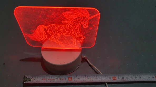 Usb dekor led at figürü yanip söner ikinci el ürün görseli