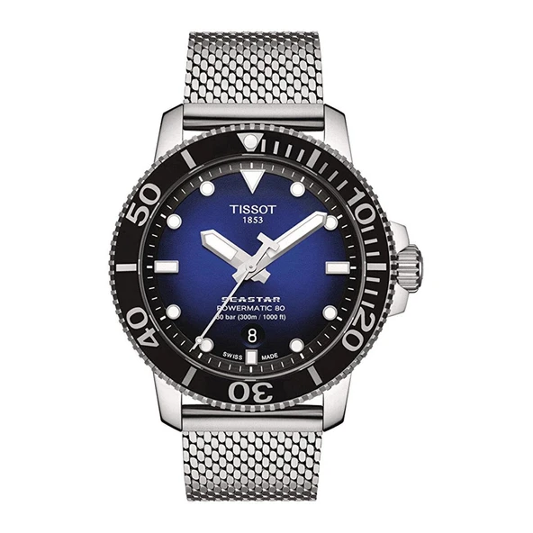 Tissot Seastar 1000 Powermatic 80 T1204071104102 Erkek Kol Saati T120.407.11.041.02 ürün görseli 1