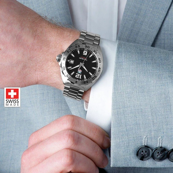 Tag Heuer Formula 1 WAZ1112.BA0875 Erkek Kol Saati - Resim 4