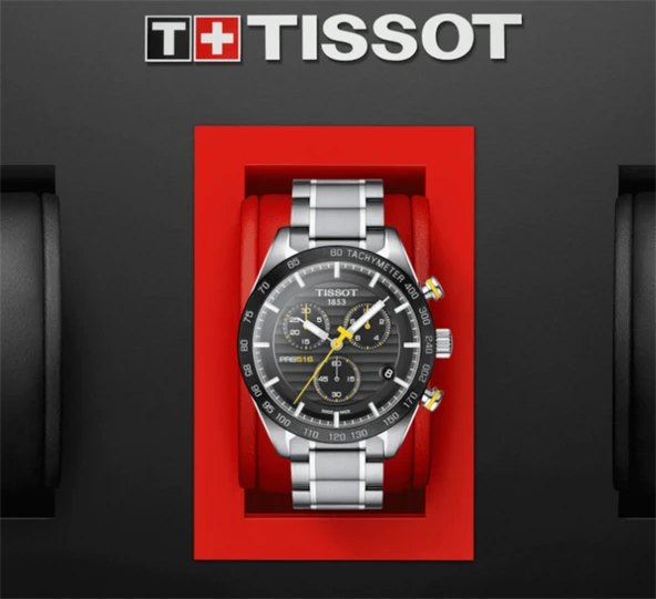 Tissot Prs 516 Cronograph T100.417.11.051.00 Erkek Kol Saati - Resim 3
