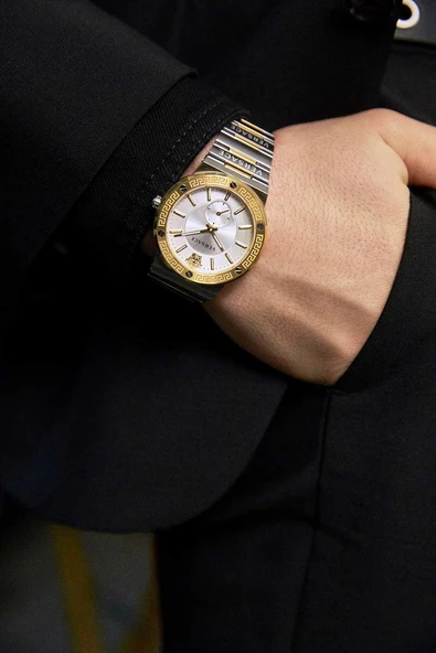 Versace VRSCVEVI00320 Erkek Kol Saati - Resim 6