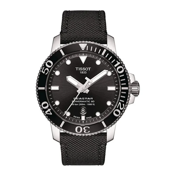 Tissot Seastar 1000 Powermatic 80 T1204071705100 Erkek Kol Saati T120.407.17.051.00 ürün görseli 1