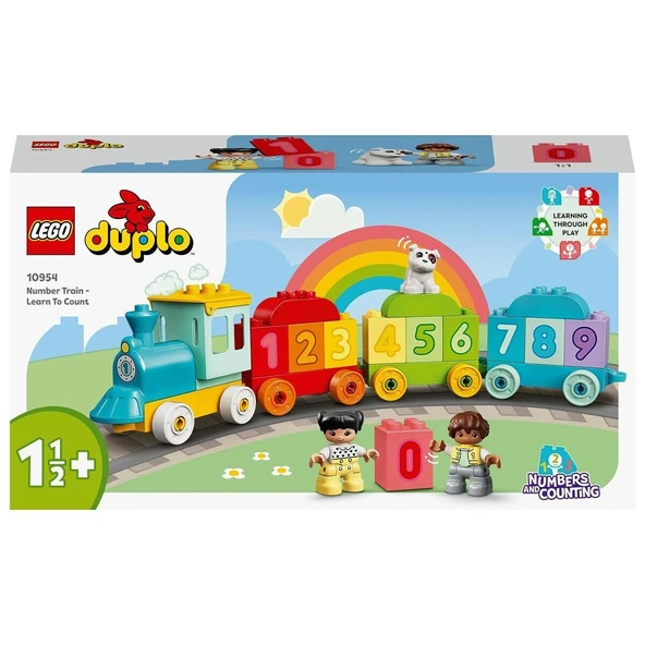 10954 LEGO® Duplo® İlk Sayı Treni - Saymayı Öğren 23 parça +1.5 yaş - Resim 5