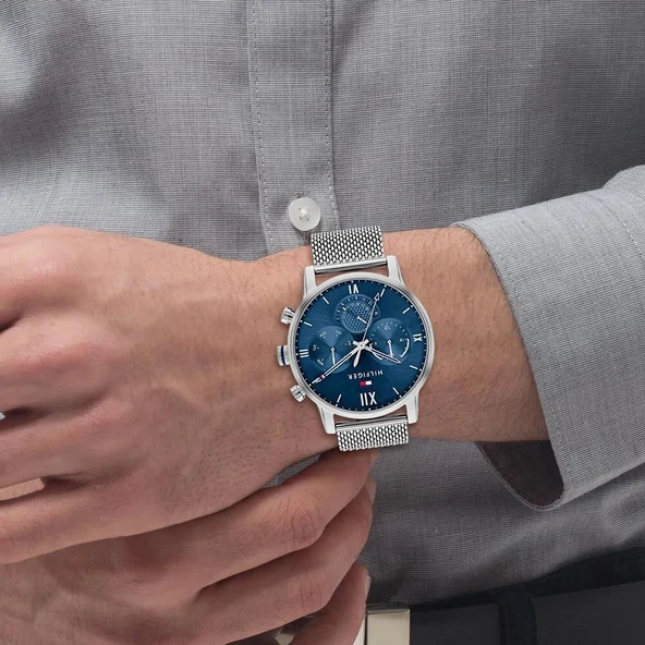 Tommy Hilfiger TH1791881 Erkek Kol Saati - Resim 4