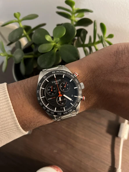 Tissot Prs 516 Cronograph T100.417.11.051.01 Erkek Kol Saati - Resim 3