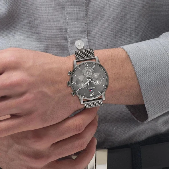 Tommy Hilfiger TH1791882 Erkek Kol Saati - Resim 4