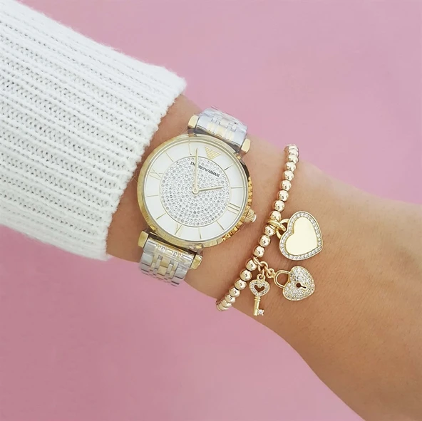 Emporio Armani AR8031 Kadın Kol Saati - Resim 4