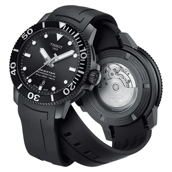 Tissot Seastar 1000 Powermatic 80 T1204073705100 Erkek Kol Saati T120.407.37.051.00 - Resim 3