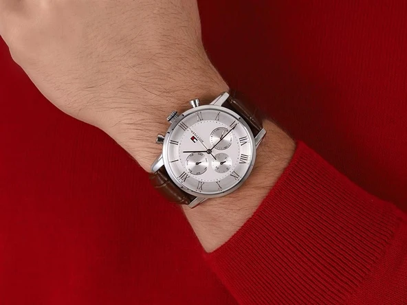 Tommy Hilfiger TH1791400 Erkek Kol Saati - Resim 5