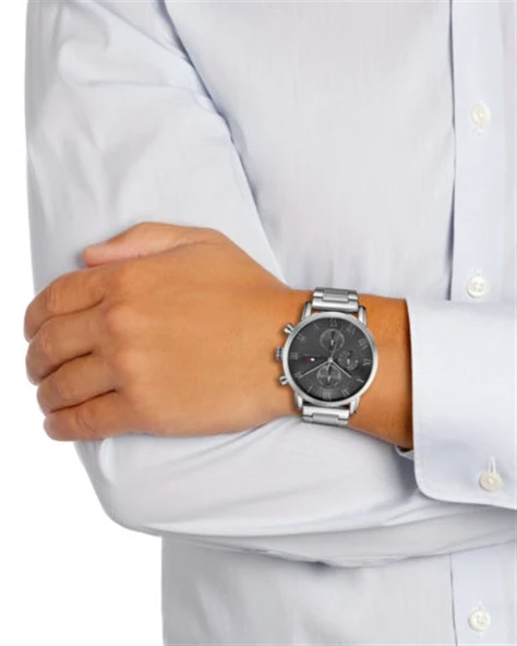 Tommy Hilfiger TH1791397 Erkek Kol Saati - Resim 5