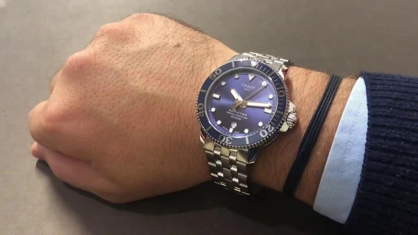 Tissot Seastar 1000 Powermatic 80 T1204071104101 Erkek Kol Saati T120.407.11.041.01 - Resim 4