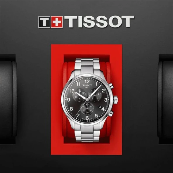 T1166171105701 Tissot Chrono XL Classic T116.617.11.057.01 Erkek Kol Saati - Resim 4