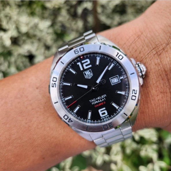 TAG Heuer Formula 1 WAZ2113.BA0875 Calibre 5 Erkek Kol Saati - Resim 2