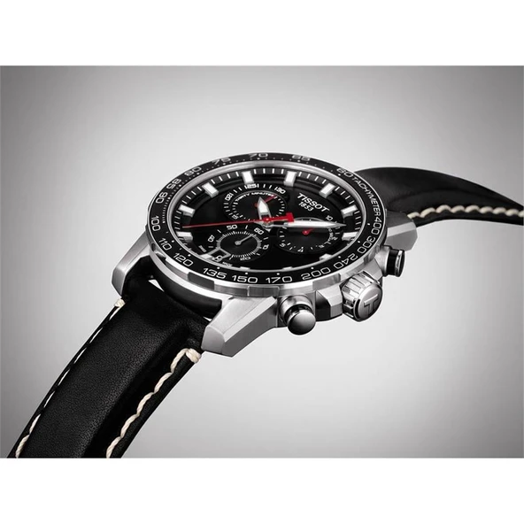 T1256171605100 Tissot Supersport Chrono T125.617.16.051.00 Erkek Kol Saati - Resim 4