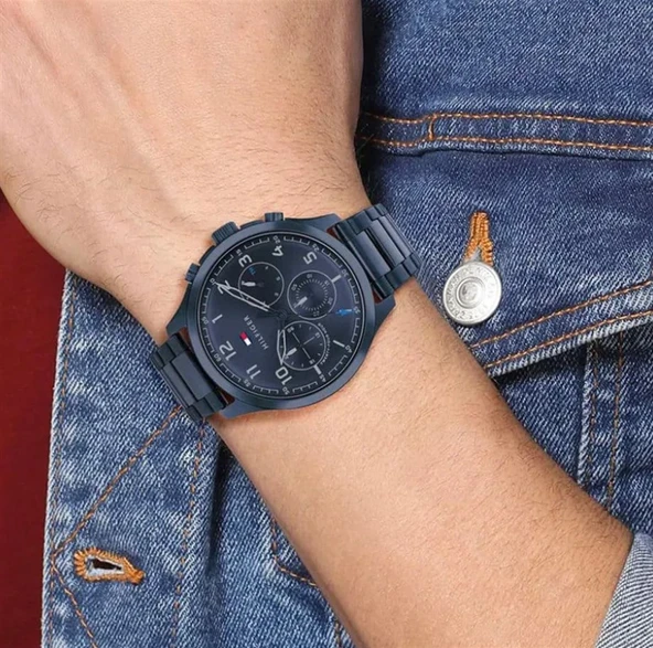 Tommy Hilfiger TH1791853 Erkek Kol Saati - Resim 3