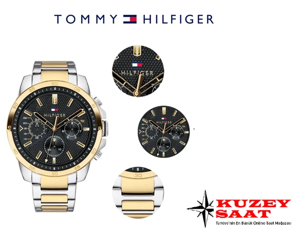 Tommy Hilfiger TH1791559 Erkek Kol Saati - Resim 2