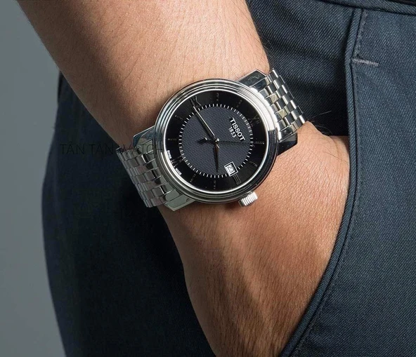 T0974101105800 Tissot Bridgeport Erkek Kol Saati T097.410.11.058.00 - Resim 2