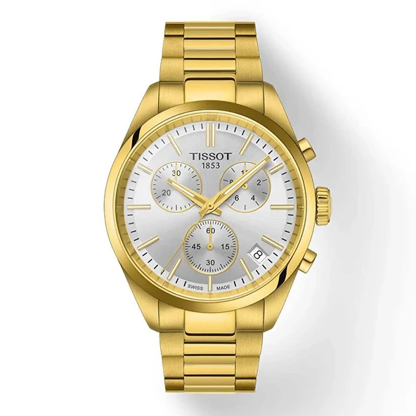 Tissot PR100 Chronograph T1504173303100 Erkek Kol Saati T150.417.33.031.00 ürün görseli 1