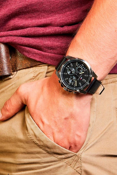 Tommy Hilfiger TH1791563 Erkek Kol Saati - Resim 4