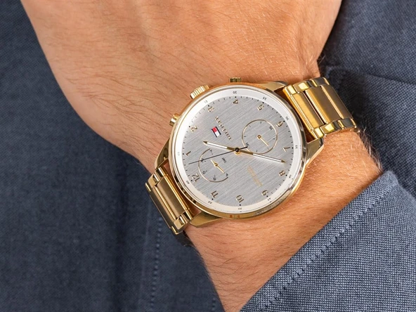 Tommy Hilfiger TH1791576 Erkek Kol Saati - Resim 5