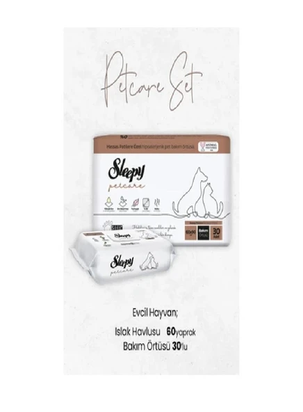 SLEEPY PETCARE PET BAKIM ÖRTÜSÜ 30LU - Resim 2