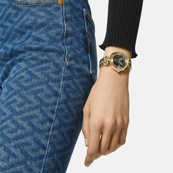 Versace VRSCVEZ400521 Kadın Kol Saati VEZ400521 - Resim 4