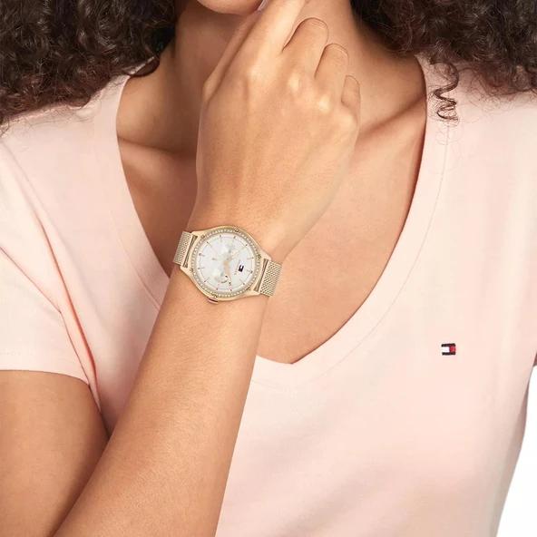 Tommy Hilfiger TH1782653 Kadın Kol Saati - Resim 4