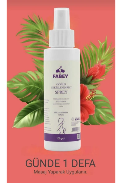 esfabey Neşe Natural Göğüs Şekillendirici Sprey 100g - Resim 3