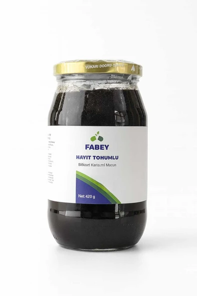 esfabey Neşe Natural  Hayıt Tohumlu Bitkisel Karışımlı Macun 420gr - Resim 4