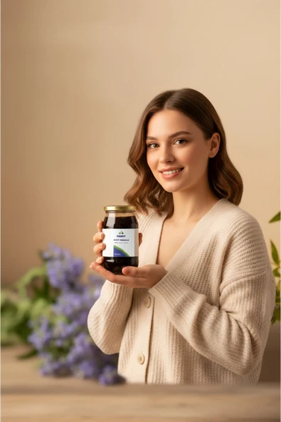 esfabey Neşe Natural  Hayıt Tohumlu Bitkisel Karışımlı Macun 420gr ürün görseli 1