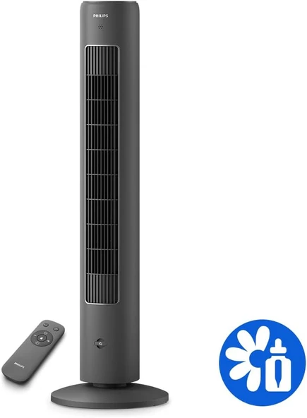 Philips 5000 Serisi Kule Tipi Fan, 105 cm ince tasarım, Uzaktan kumandalı ürün görseli 1