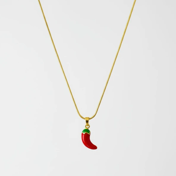 Paslanmaz Çelik Şans Kolyesi ürün görseli