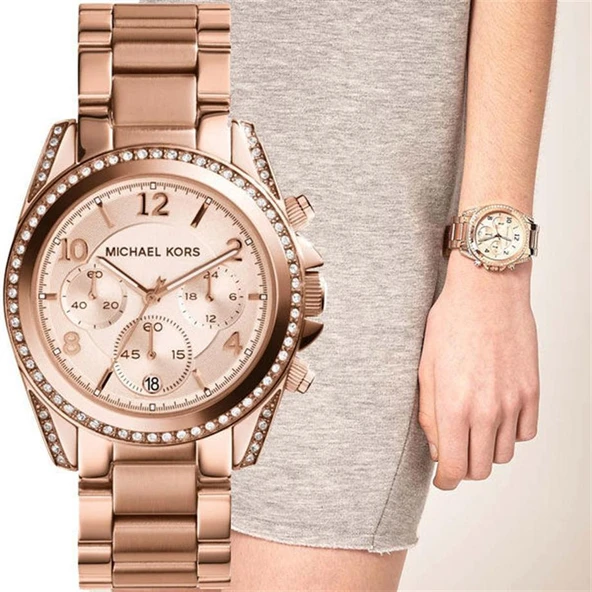 Michael Kors MK5263 Kadın Kol Saati - Resim 3