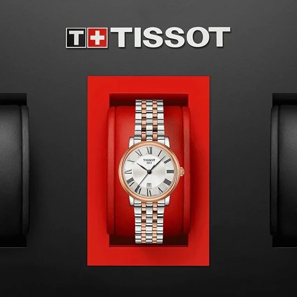 T1222102203301 Tissot Carson Premium Kadın Kol Saati T122.210.22.033.01 - Resim 6