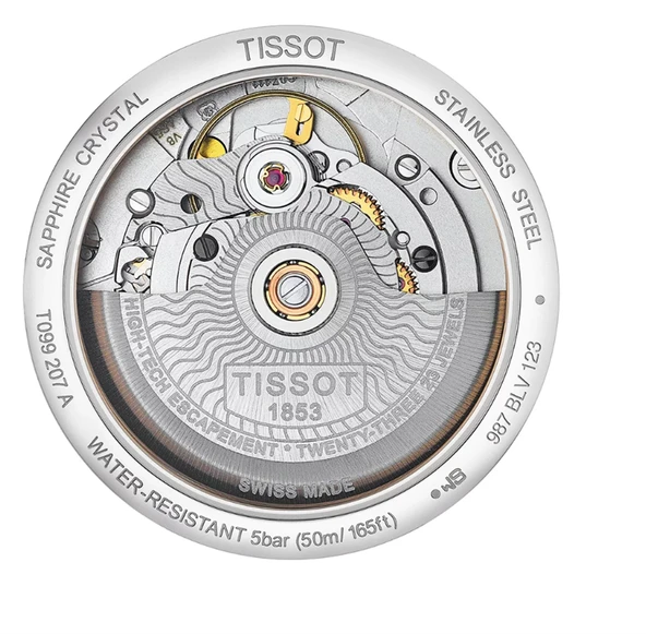 Tissot Chemin Des Tourelles T099.207.22.118.00 Powermatic 80 Otomatik Kadın Kol Saati T099207221180 - Resim 3