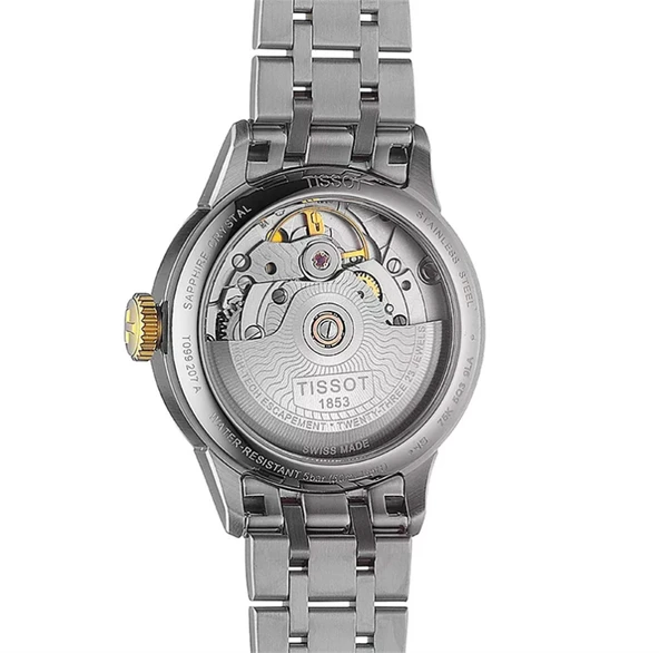 Tissot Chemin Des Tourelles T099.207.22.118.00 Powermatic 80 Otomatik Kadın Kol Saati T099207221180 - Resim 6