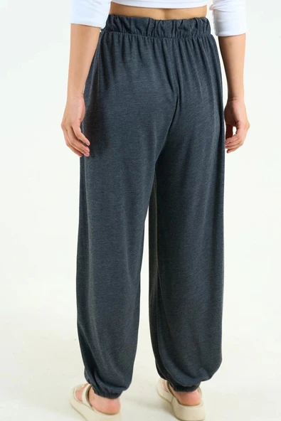 Şalvar Pantolon  Antrasit - Resim 2