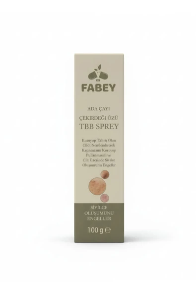 esfabey Neşe Natural Ada Çayı Çekirdeği Özü TBB Sprey 100 ge - Resim 3