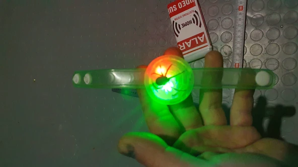 Örümcek isikli ledli oyuncak bileklik hallowen ürün görseli