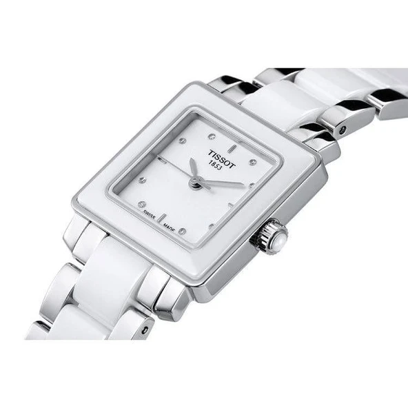 Tissot T-Lady Cera T0643102201600 Kadın Kol Saati T064.310.22.016.00 - Resim 2