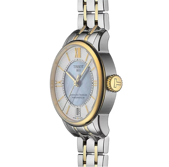 Tissot Chemin Des Tourelles T099.207.22.118.00 Powermatic 80 Otomatik Kadın Kol Saati T099207221180 - Resim 5