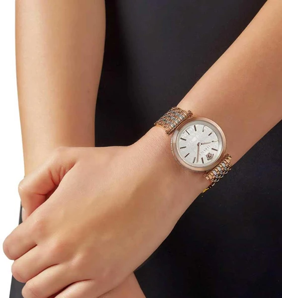 Versace VRSCVELS00719 Kadın Kol Saati - Resim 3