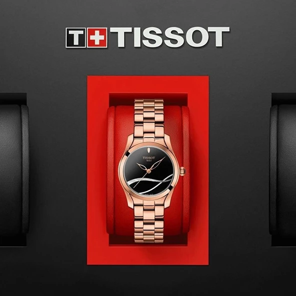 Tissot T-Wave T1122103305100 Kadın Kol Saati T112.210.33.051.00 - Resim 4